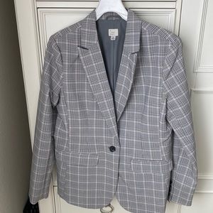 Plaid blazer